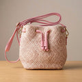 Handwoven Geometric Bucket Sling