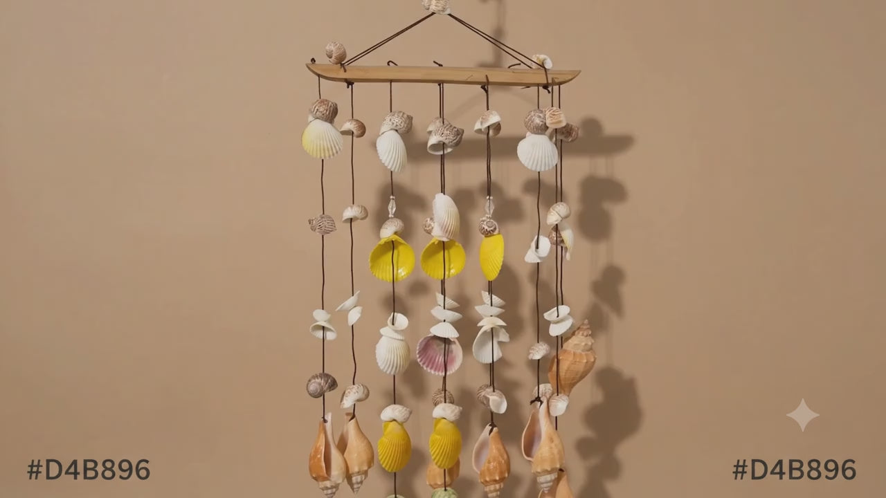 Handcrafted Seashell Wind Chime – Decor & Dreamy Chime